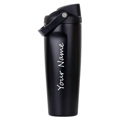 Image of Personalised with Your Name, 1200ml Tumbler with Straw - Handle