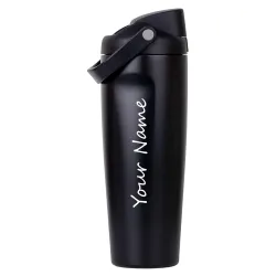 Personalised with Your Name, 1200ml Tumbler with Straw - Handle