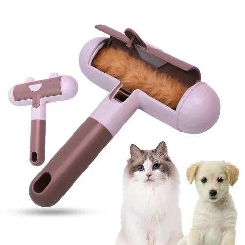 Image of Pet Hair Remover and Reusable lint Roller 