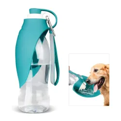 PETANGEL Dog Water Bottle for Outdoor Walking | Pet Water Dispenser Feeder Container Portable with Drinking Cup Bowl Out