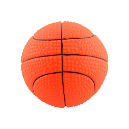 Image of Petbabas Interactive Playing Ball for Dogs and Pets |Durable Natural chew Rubber Squeaky Basket Ball |Chewing and Funny 