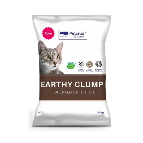 Image of PetCrux Earthy Clump Cat Litter 20Kg