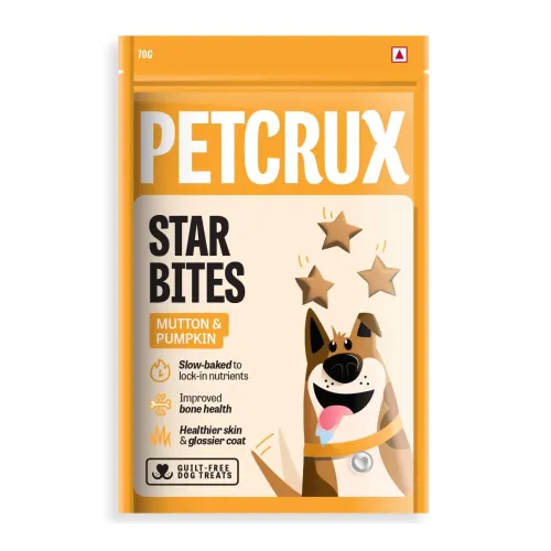 Image of Petcrux Mutton & Pumpkin Foods Dog Treats, 70g