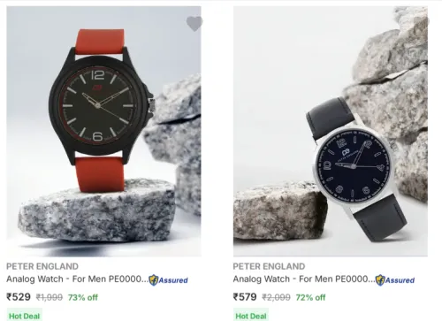 Image of Peter Englad Watch Minimum 70% Discount