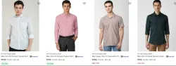 Peter England Casual Mens Shirts at minimum 50% Discount
