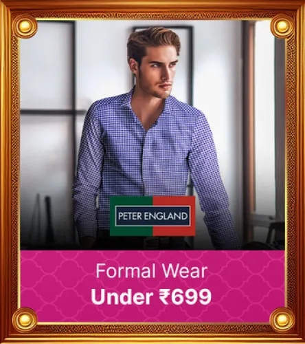 Image of Peter England Formal Wear on Flipkart Big billion days 
