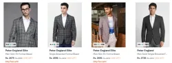 PETER ENGLAND Men Blazer up to 50% Discount