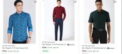 PETER ENGLAND Men Casual Shirt Upto 63% Discount