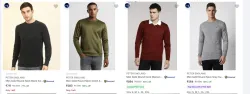 PETER ENGLAND Mens Sweaters at minimum 71% Discount