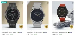 Peter England mens Watches up to 70% Discount 