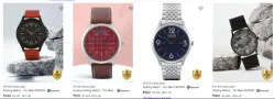 Peter England Mens Watches up to 74% Discount 