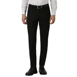 Peter England Men Work Regular Fit Utility Pants