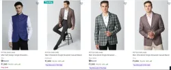 Peter England Mens Readymade Blazers upto 60% Discount
