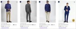 PETER ENGLAND Mens Suits upto 73% Discount