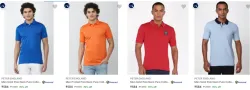 Peter England Mens Tshirts at minimum 70% Discount