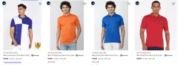 PETER ENGLAND Mens T-shirts at minimum 70% Discount