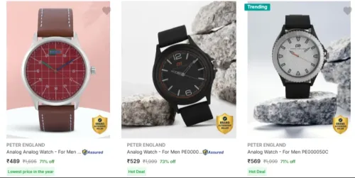 Image of Peter England watches starting at ₹489 