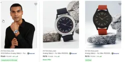 Peter England Wrist Watches Starting at ₹549