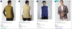 PETER ENGLAND Mens Readymade Blazers at minimum 70% Discount