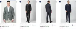 PETER ENGLAND Mens Readymade Suits at minimum 70% Discount