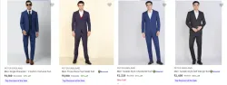 Peter England Mens Readymade Suits upto 72% Discount