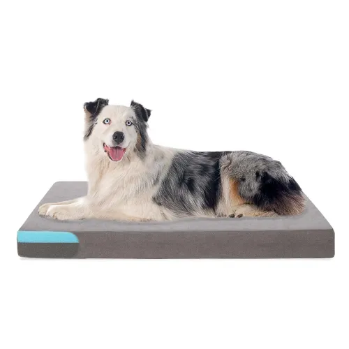Image of Petorrey Plush Memory Foam Dog Bed 