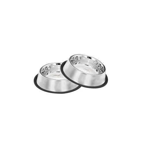 Image of Pets Empire Anti-Skid Dog Food Bowl (1400 ml - Pack of 2)