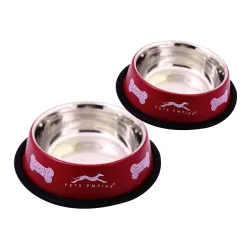 Pets Empire Dog Food Bowl | Stainless Steel Dog Bowl Small Size | Basic Pets Feeding Bowl for Cat & Puppy Dog | Perfect 