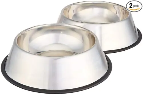 Image of Pets Empire Stainless Steel Feeding Bowl 700ml Pack of 2