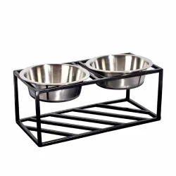 Pets Empire Wrought Iron Dog Bowl Stand