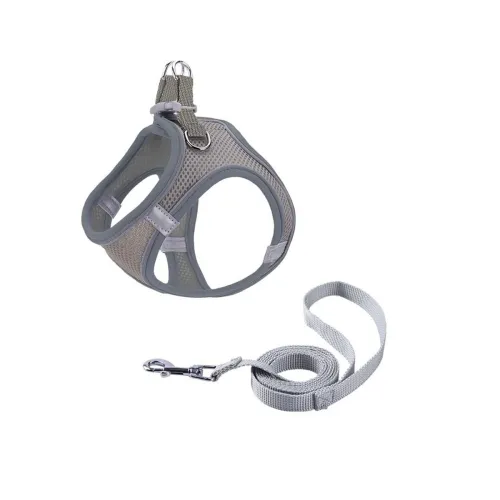 Image of PetVogue Adjustable Reflective Pet Harness Leash Set