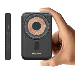 pEuroFast 10000 AI Fast Safety Charging Slim Wireless Powerbank Mag Safe (Made in India) for All Wireless Compatible iPh