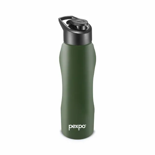 Image of PEXPO Bistro Stainless Steel Water Bottle | 750ml | Military Green