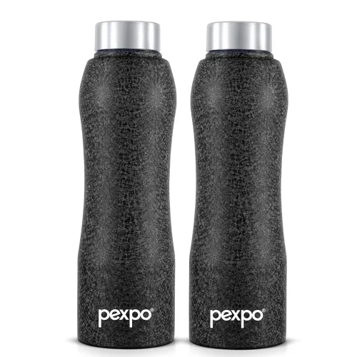 Image of PEXPO Bistro Stainless Steel Water Bottle 1L * Pack of 2