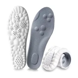 PHANTOM Memory Foam Bubble Shoe Insoles Unisex Comfortable Athletic Insoles