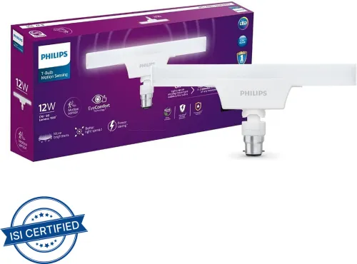 Image of PHILIPS 12 W Basic T-Bulb B22 LED Bulb (White)