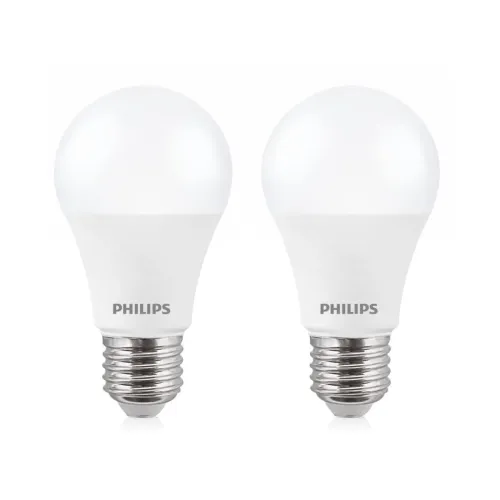 Image of PHILIPS 12-Watts LED Bulb E27 Base (Pack of 2)