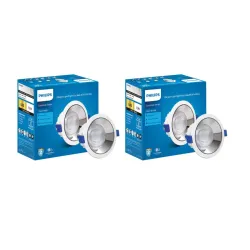 PHILIPS 12W Chrome Reflector LED Ceiling COB Spot Light