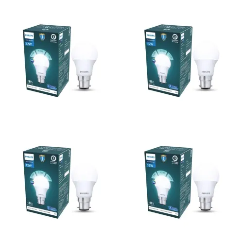 Image of PHILIPS 12W Dimmable LED Bulb Pack of 4
