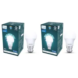 Philips 12W Dimmable LED Bulb (Cool White, Pack of 2)