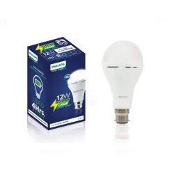 Philips 12W LED Emergency Bulb, Emergency Bulb For Home, Cool Day Light, Pack of 1, B22