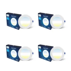 PHILIPS 15W 3in1 AstraGlow Round LED Panel Light, Po4