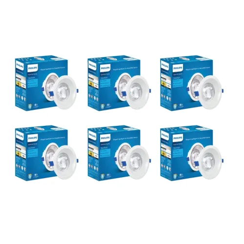 Image of PHILIPS 18 Watt White Reflector LED Ceiling COB Round Spot Light with Focused