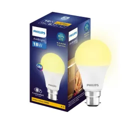 Philips 18w LED Bulb |AceBright High Wattage LED Bulb|Base: B22 Light Bulb for Home | Golden Yellow, Pack of 1