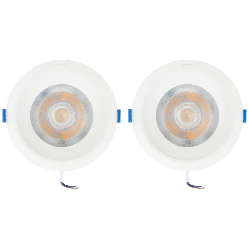 Image of Philips 18W COB Round LED Ceiling Spot Light (Natural White, Pack of 2, Deco Bright)