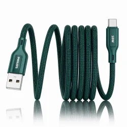 PHILIPS 18W Type-C Fast Charging Braided Cable