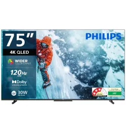 PHILIPS 190 cm (75 inch) 8100 Series 4K Ultra HD Smart QLED Google TV