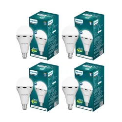 Philips 20W Rechargeable Emergency LED Bulb (Pack of 4)
