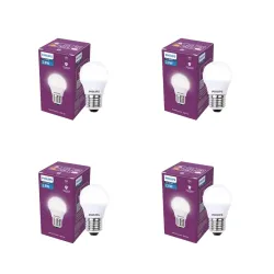 PHILIPS 2.8W LED Frosted Candle Bulb Pack of 4