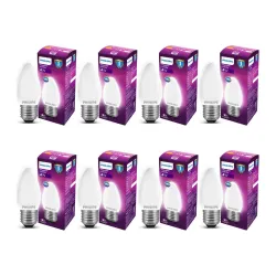 Philips 4-watt Filament Candle LED Bulb Pack of 8